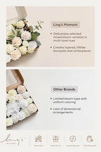 Ling's moment Purple Artificial Wedding Flowers Combo, Plum Lily, Deluxe - Image 6