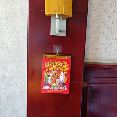 2027 Vietnamese Daily Calendar, Zodiac Goat Feng Shui Hanging Daily Wall Calendar, Spring Festival Lunar New Year Mounted Calendar for Year of The Goat Asian Lịch Việt Nam - Image 2