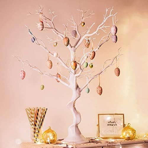 Tree Centerpieces for Weddings White 23in - Decorative Ornament Display Tree for Tables, Tree Branches for Decoration, Artificial Manzanita Tree Centerpiece for Christmas Birthday Party Decor by Hewory
