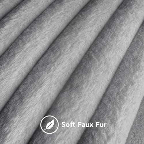 Gray Throw Pillow Covers 20 x 20 Set of 4, Cute Boho Throw Pillow Cover for Couch/Bed, Decorative Pillows Covers for Sofa/Bed, Accent Pillow Covers for Living Room, Rustic/Home/Room Decor - Image 3