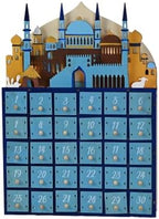 Ramadan Advent Countdown Calendar Wood - Ramadan Decorations for Home Eid Mubarak Table Decor, 30 Days Countdown Calendar Lights Drawers Ramadan Islam Kareem Table Centerpieces Décor DIY - Image 3