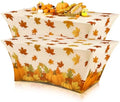 Oudain 2 Pcs Fall Tablecloth 6 ft Pumpkin Maple Leaf Table Cover by Oudain