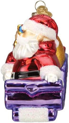 Old World Christmas Santa and Friends (Rudolph the Red-Nosed Reindeer) Glass Blown Ornament for Christmas Tree, Handcrafted Holiday Decoration, Rudolph Collection - Image 3