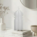 iwa concept Islamic Minaret Table Decor Statue, 3D Acrylic Mosque Sculpture, Modern Minimalist Interlocking Statue for Ramadan, Eid and Muslim Home by iwaconcept