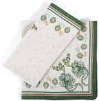 FINGERCRAFT Cloth Napkins Set of 12 Cotton Linen, 20x20 Inch, Country Side by FINGERCRAFT