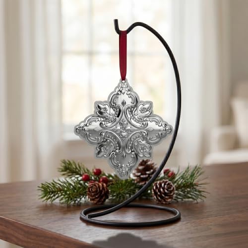 Wallace Sterling Silver Grande Baroque Snowflake Ornament 2026-29th Edition Annual Collectible, Handcrafted in USA, Comes with Gift Box, Ribbon and Velvet Pouch - Image 3