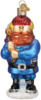 Old World Christmas Rudolph The Red-Nosed Reindeer Yukon Cornelius Glass Blown Ornament for Christmas Tree, Handcrafted Holiday Decoration, Rudolph Collection by OldWorldChristmas
