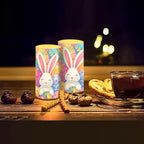 Easter Decorations Indoor Candles Rabbit Eggs Flameless Candles with Remote and Timer 2 Pack Battery Operated Easter Themed LED Candles for Festival Gift Home Room Decor - Image 7