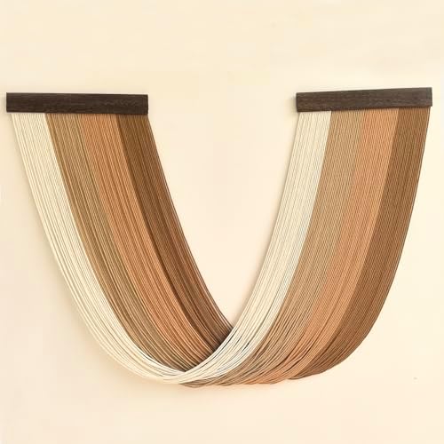 Achart Large Macrame Wall Hanging Dip Dyed Yarn Tapestry Ombre Yarn by Achart