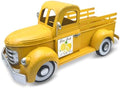 Farmhouse Lemon Decor 13.4" Vintage Truck with 20 Magnets, Yellow by Teeloray