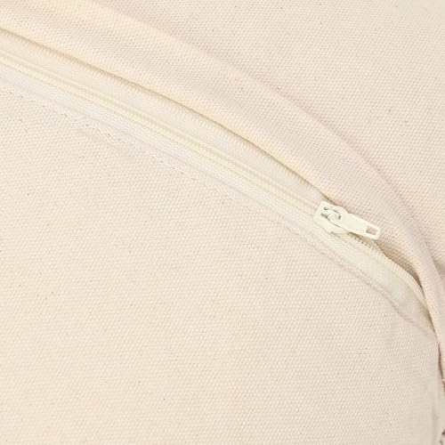 · REDEARTH · Boho Handwoven Throw Pillow Cases - Rustic Elegance Natural - Image 7