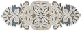 Hand Beaded Ivory Gold Table Runner 13x36Dining Décor by HomebiaDesigns