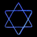 Novelty Lights LED Blue Star of David Rope Light Motif, Hanukkah Decor by NoveltyLights-LightExperts