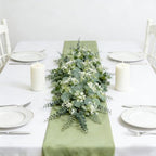Artificial Mixed Eucalyptus Stems Leaves Bulk – 130pcs Realistic Greenery. - Image 6