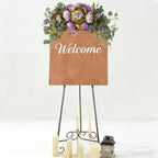 Wedding Arch Flowers 30 Inch Peony Artificial Floral Swag Purple - Image 2