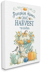 Stupell Industries Autumnal Fall Pumpkins, 30 x 40 Inch Canvas Wall Art - Image 2