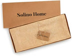 Solino Home 100% Pure Linen Table Runner Golden Nugget, Athena 14 x 90 in - Image 5