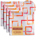 Maison d' Hermine Cloth Napkins Set of 4 Reusable 100% Cotton (20" x 20") by MaisondHermine