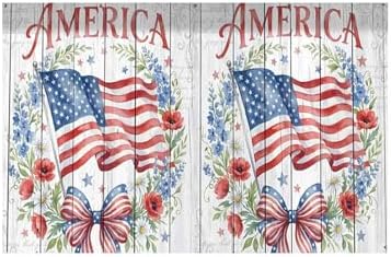 American 250th Birthday Garage Door Cover Decorations, 4th of July Photograph Backdrop America USA Banner 250th Anniversary Garage Door for Independence Day Patriotic Party Outdoor Decor Banners (C) - Image 5