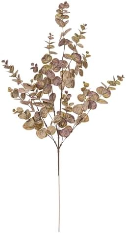 Vickerman 34" Artificial Burgundy Spiral Eucalyptus Spray. 3 Pieces in a Bag. by Vickerman