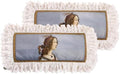 patdrea Designer Velvet Throw Pillow Cover,Set of 2,12"x28"-Botticelli A by patdrea