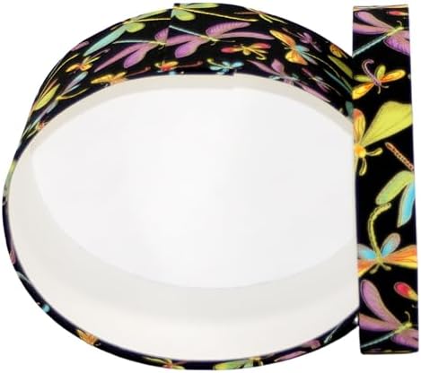 Sarah's Hat Boxes – Dragonfly Decorative Gift Box | Elegant Reusable Storage Boxes for Gifts, Keepsakes, Jewelry, or Special Items | Unique Printed Design - Image 2