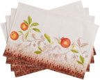 Maison d' Hermine Placemats Set of 4 Reusable 100% Cotton (13"x19") by MaisondHermine