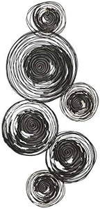 Deco 79 Metal Plate Home Wall Decor Wall Sculpture with Textured Pattern, Wall Art 42" x 1" x 27", Gold - Image 7