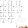 KissYou Acrylic Box Large Clear Display Box with Lids Party Decorations Candy Boxes Transparent Square Cube Storage Contanier Graduation Gift Box by KissYou