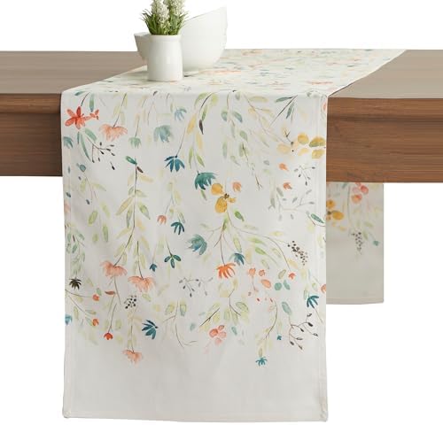 Maison d' Hermine Table Runner 100% Cotton 14.50" x 72" (Double Layer) by MaisondHermine