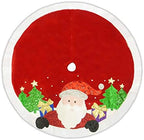 Kurt S. Adler TS0230 Tree Skirt, Red, White, Standard - Image 3