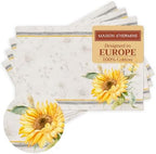 Maison d' Hermine Placemats Set of 4 Reusable 100% Cotton (13"x19") by MaisondHermine