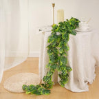 Dolicer 10Pcs Artificial Monstera Leaf Vines 5.6Ft Greenery Garland - Image 6