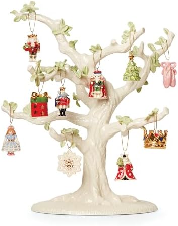 Lenox The Nutcracker 10-Piece Mini Christmas Ornament Set by Lenox