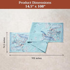 Maison d' Hermine Table Runner 100% Combed Cotton 14.5"x108" (Double Layer) - Image 5