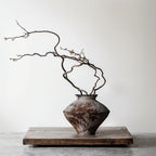 Wabi Sabi Rusty Vintage Vase, 6.3" Tall Wabi Sabi Decor Rustic Farmhouse Pottery Vase for Centerpiece, Textured Pottery Flower Vases for Home Decorative, Table, Living Room, Bedroom, Bathroom, Kitchen - Image 7