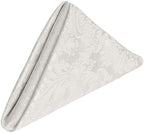 Ultimate Textile 17x17-Inch Square Damask Cloth Napkins, White, Set of 120 by UltimateTextile