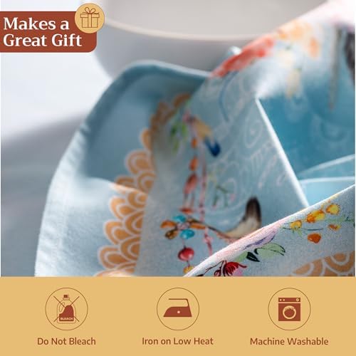 Maison d' Hermine Cloth Napkins Set of 4 Reusable 100% Cotton (20" x 20") - Image 5