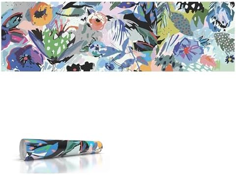 Heat Resistant Table Runner, 39 x 12 Inch - Tropicalia Design by IRI-GIRI