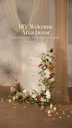 Ling's moment Artificial Wedding Flowers Combo, Beige & Sepia, Deluxe - Image 4