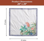 Maison d' Hermine Cloth Napkins Set of 4 100% Combed Cotton (20" x 20") - Image 5