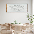 ZZJJHYWGQ Christian Wall Decor Numbers 6:24-26, Wood, 40"×15" - Image 5