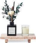 Natural Marble Tray Pedestal Stand, Stone Riser for Bathroom, Kitchen Sink by SumlusMarbleTheory