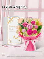 Preserved Flowers Bouquet, Forever Flowers for Delivery,Eteranl Roses - Image 2