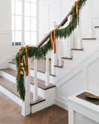 9ft Christmas Garland with Lights, Norfolk Pine Garland, Realistic - Image 2