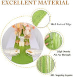 ShinyBeauty 10 Pack Olive Green Sequin Table Runner 12x108 Wedding Party - Image 4