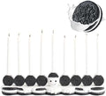 Rite Lite Hanukkah Cookies Menorah Adorable Chanukah Candle Holder Hand-Painted Resin Whimsical Smiley Face Jewish Holiday Party Decor Collectible Judaica Centerpiece Hanukkah Hostess Gifts 12" L by RiteLite