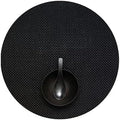 Chilewich Basketweave Placemats, Woven Round Placemats Set of 4 by Chilewich