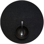 Chilewich Basketweave Placemats, Woven Round Placemats Set of 4 by Chilewich