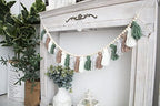 Tassel Garland - Boho Tassel Garland with Wood Beads - Wall Decor for Dorm, Girls Room and Nursery Room - Olive Green (50 inch) - Image 3